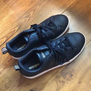 Selling Black and White Adidas shoes